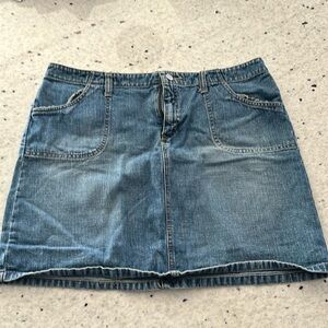 Vintage Old Navy jean skirt